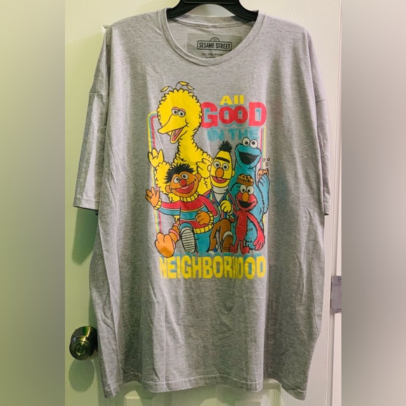 Mens Sesame Street Sz 3XL Graphic Tee - Picture 1 of 9